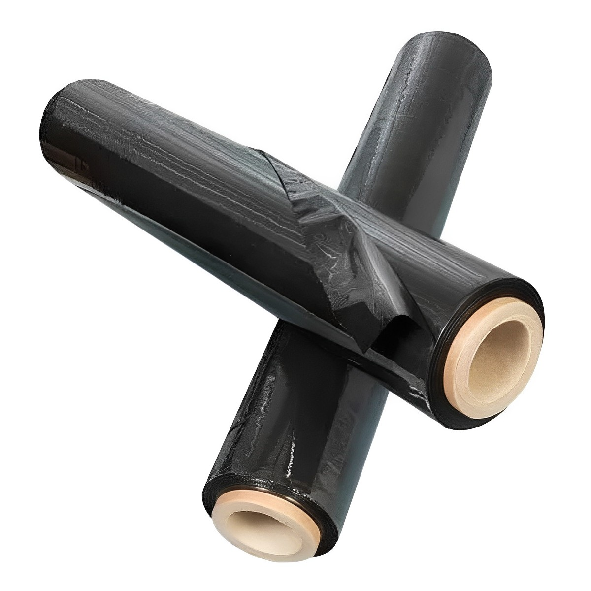 Rollo de Film Pelicula Negra Para Embalaje 200 Metros X 50 Centimetros de Ancho 20 Micras