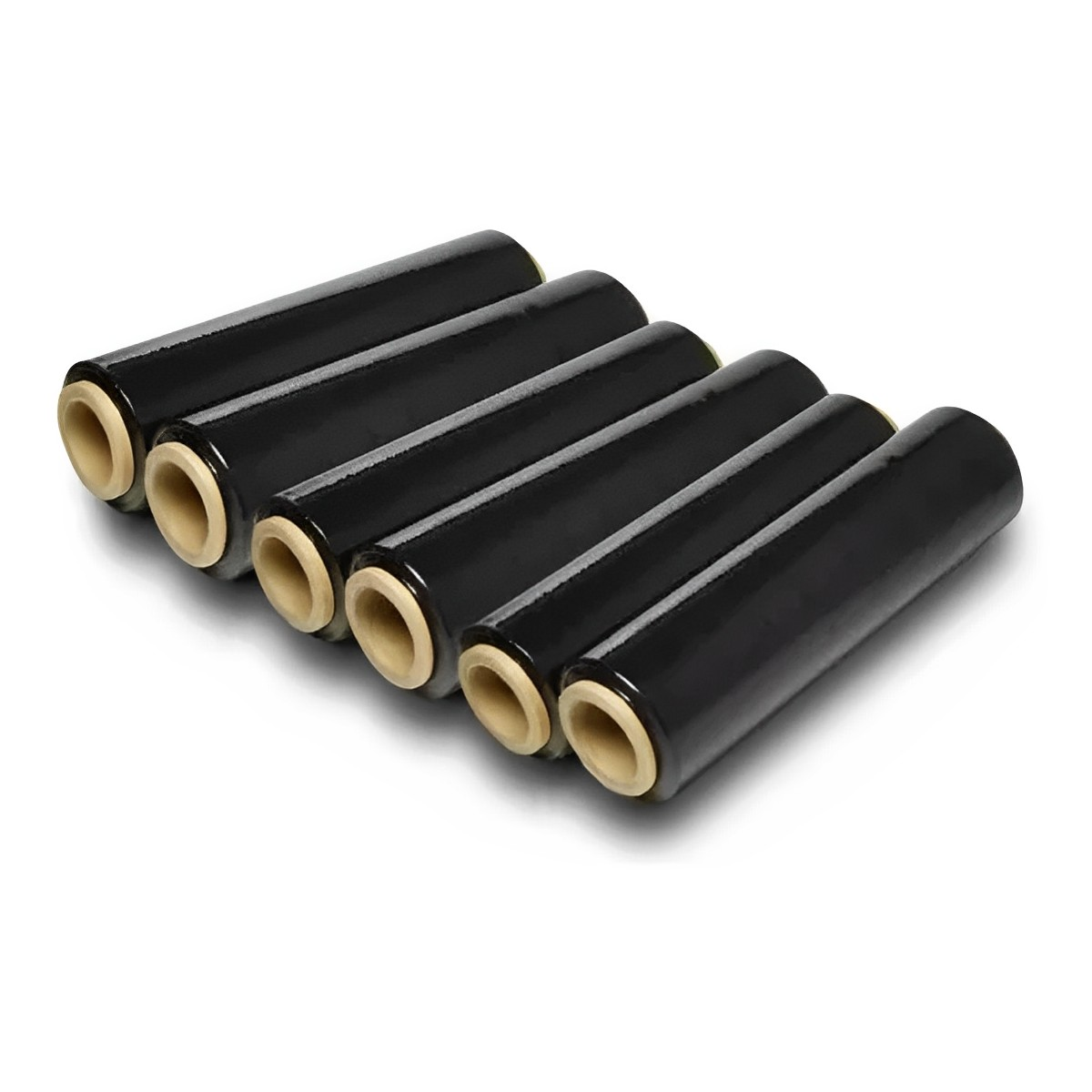 Rollo de Film Pelicula Negra Para Embalaje 200 Metros X 50 Centimetros de Ancho 20 Micras