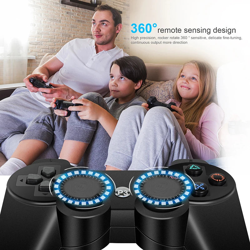 Control Inalámbrico PS3 y PC Bluetooth Negro