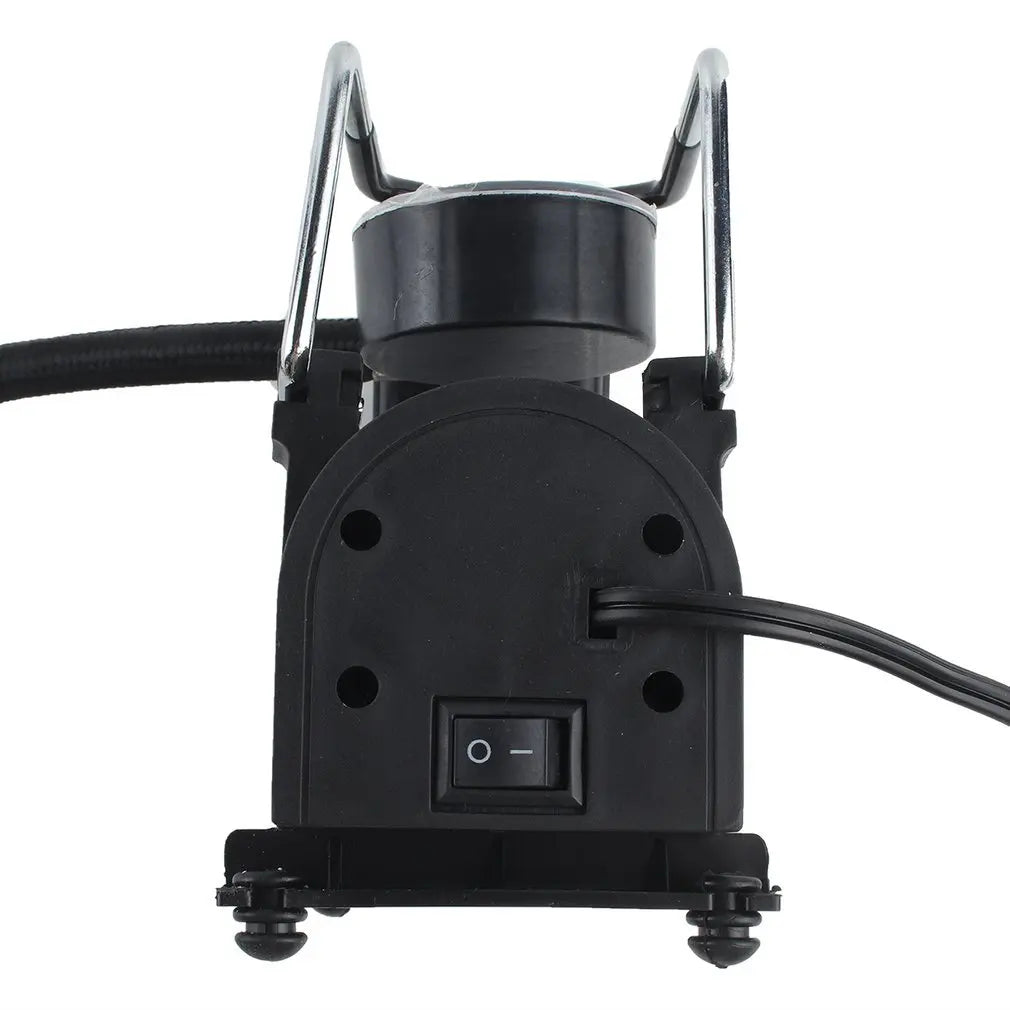 Compresor Inflador Aire Metalico Neumaticos Vehiculo Auto Moto 12v 150 PSI Multifuncional