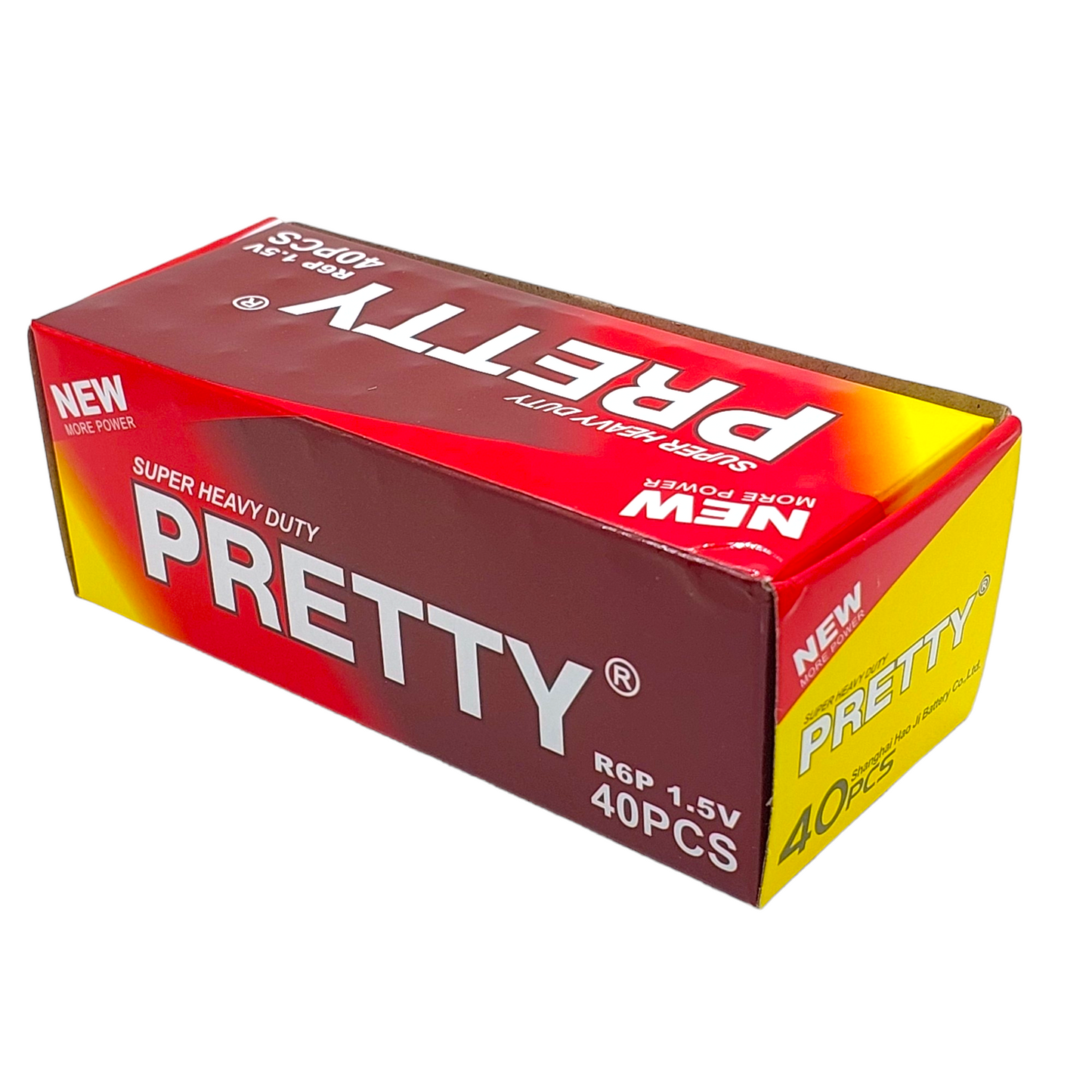 Pack 40 Pilas AA Alcalinas 1.5V Pretty | Multiuso