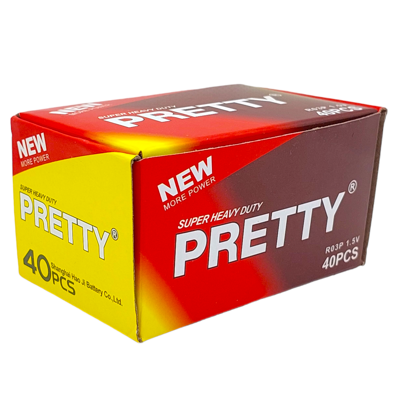 Pack 40 Pilas AAA Alcalinas 1.5V Pretty | Multiuso