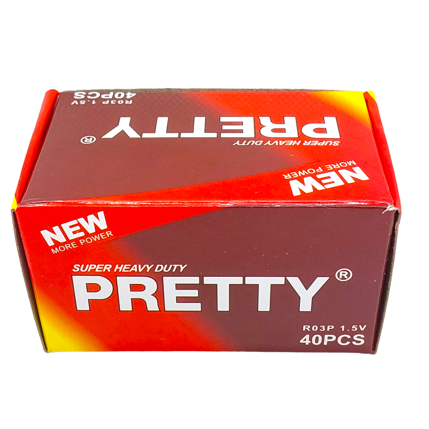 Pack 40 Pilas AAA Alcalinas 1.5V Pretty | Multiuso