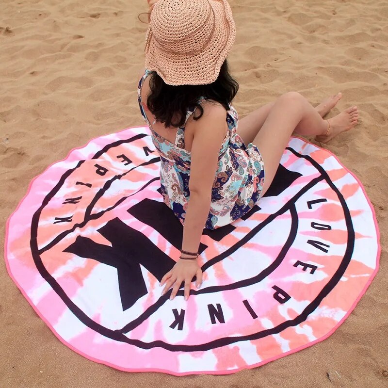 Toalla Playa Redonda Niños/Niñas 110cm | Varios Diseños