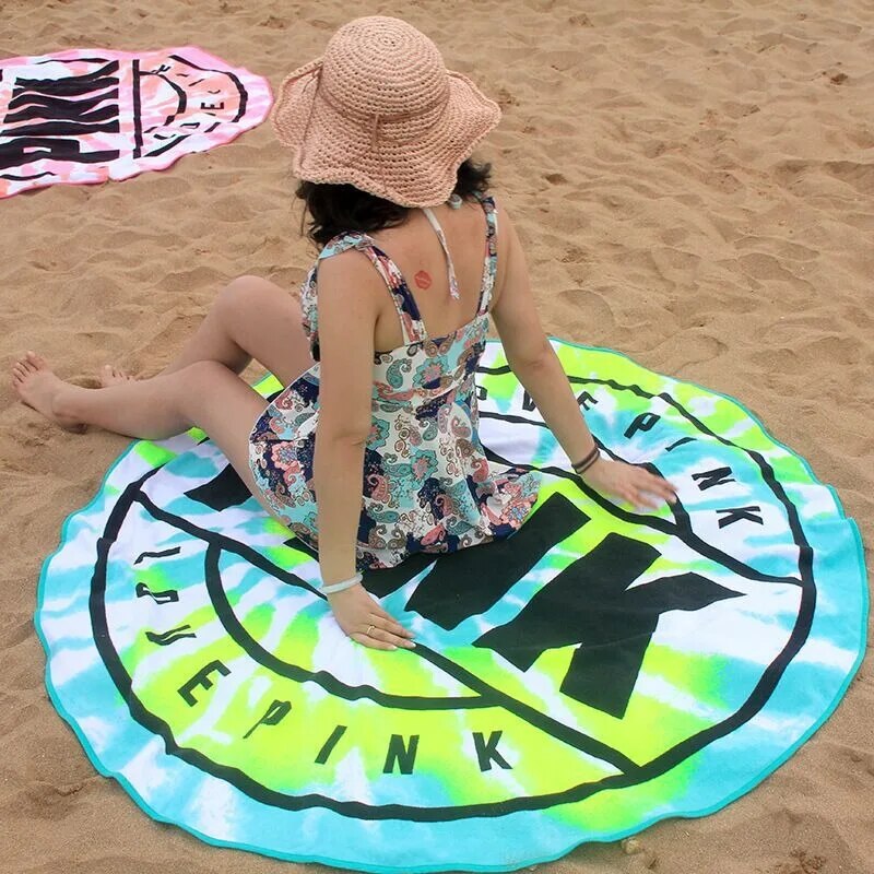 Toalla Playa Redonda Niños/Niñas 110cm | Varios Diseños