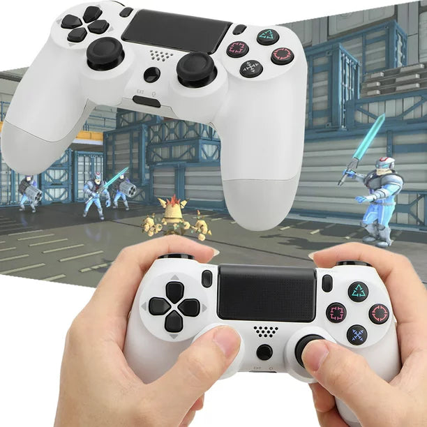 Control Inalámbrico PS4 y PC Bluetooth Blanco