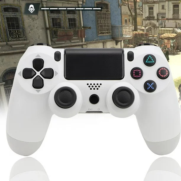 Control Inalámbrico PS4 y PC Bluetooth Blanco
