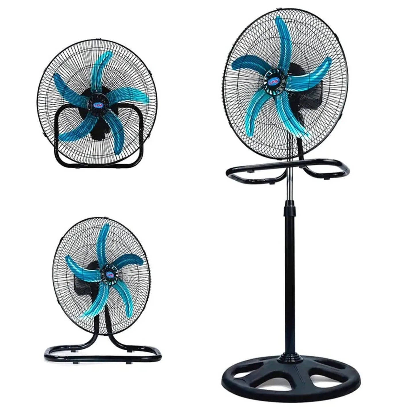Ventilador Metálico 3 en 1 18 Pulg 5 Aspas 55W