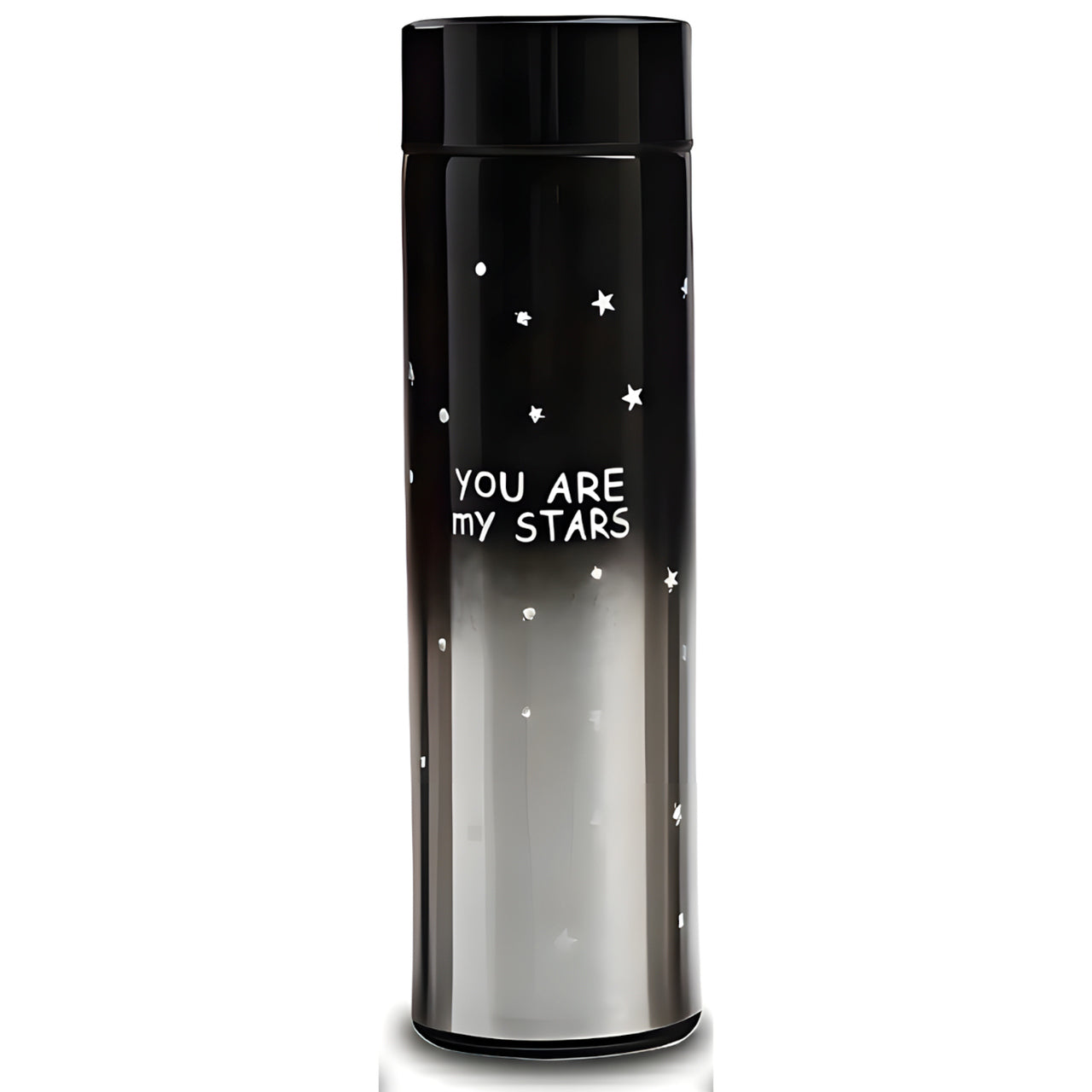 Termo Acero 500ml C/ Pantalla Led Frío/Calor Negro