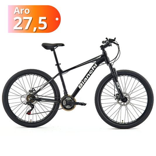 Bicicleta MTB Bianchi Advantage Aro 27.5" Susp. Delantera 21 Velocidades