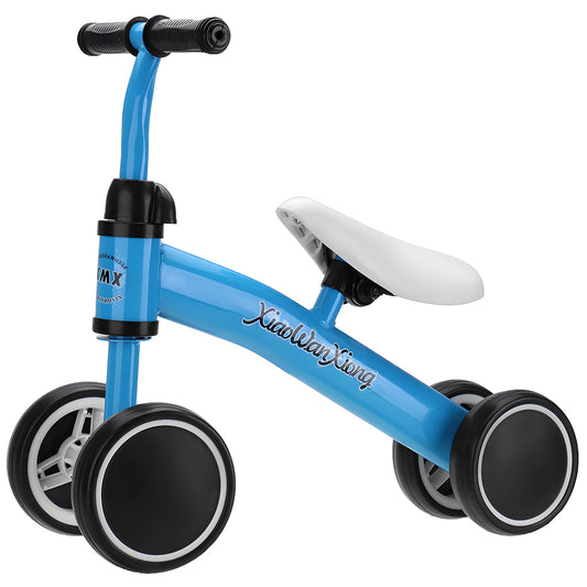 Bicicleta Equilibrio Andador Correpasillo Sin Pedales Celeste