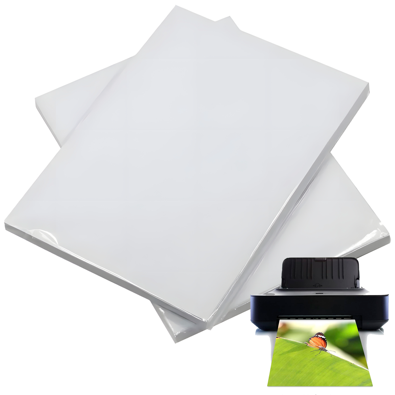 Papel Fotográfico Brillante Glossy A4 230g 20 Hojas