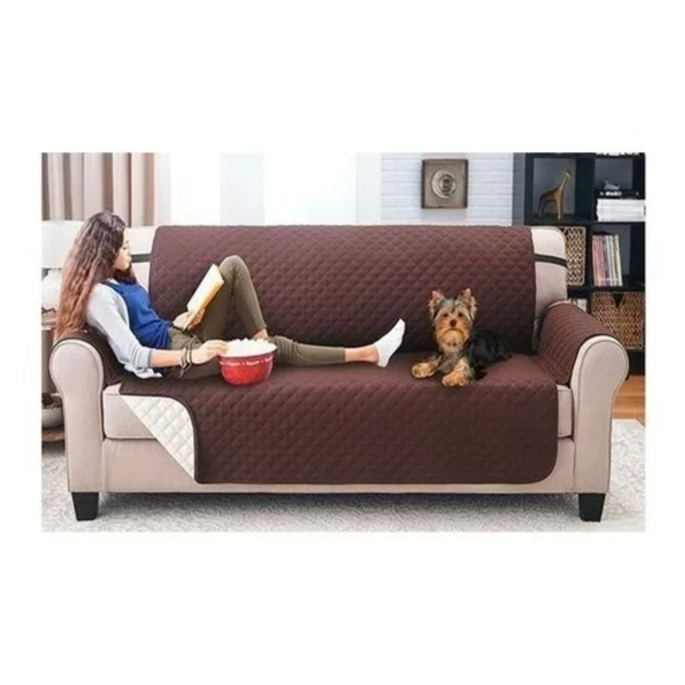 Funda Cobertor Cubre Sillon 2 Cuerpos Plazas Sofa Asiento