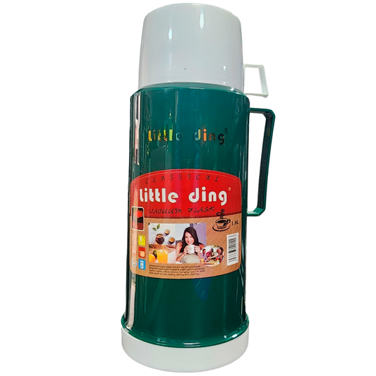 Termo Gran Capacidad 1Lt C/ Taza Mate/Café Verde