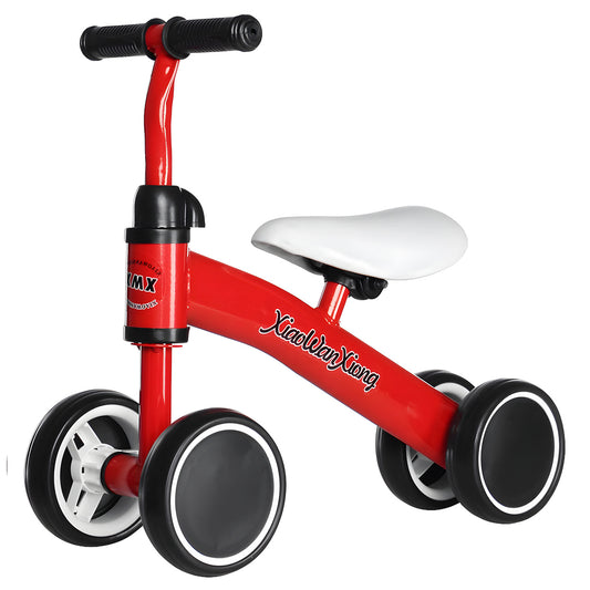 Bicicleta Equilibrio Andador Correpasillo Sin Pedales Rojo