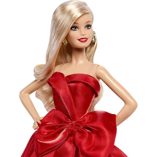 Barbie Signature Holiday 2026 Colección Vestido Rojo JJX70