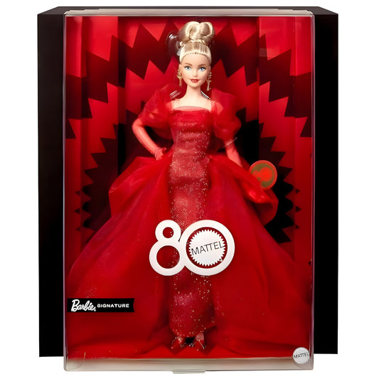 Muñeca Barbie 80 Aniversario Mattel Signature Colección