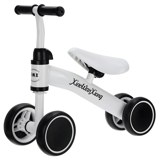Bicicleta Equilibrio Andador Correpasillo Sin Pedales Blanco