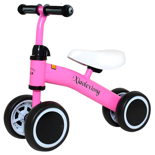 Bicicleta Equilibrio Andador Correpasillo Sin Pedales Rosado
