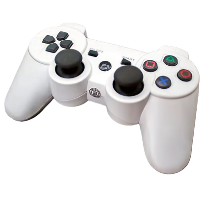 Control Inalámbrico PS3 y PC Bluetooth Blanco