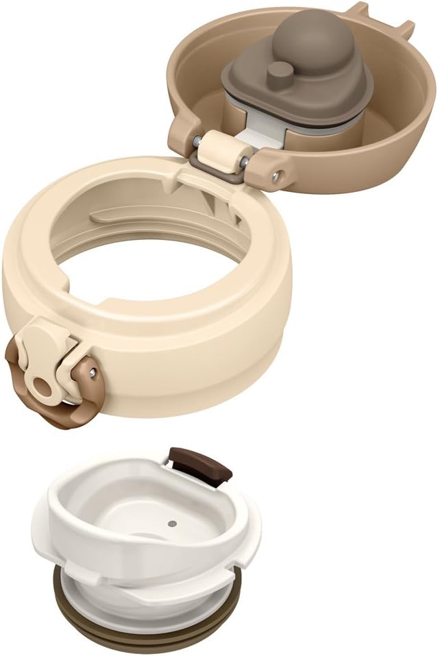 Termo Acero Inox 500ml. Frío/Calor Portátil Oro | Netzo Chile