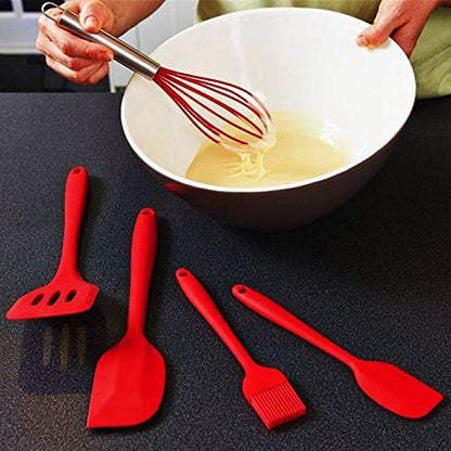 5 Utensilios De Cocina Silicona Repostería Espátulas Brochas