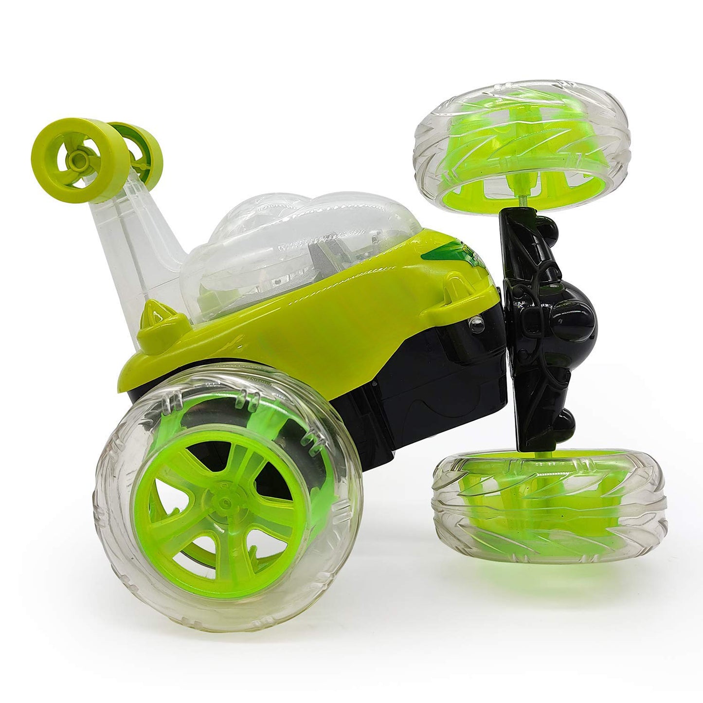 Auto Loco RC Stunt Car 360° | Luces Sonido Recargable
