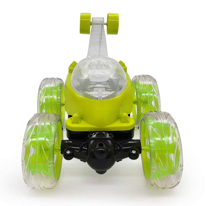 Auto Loco RC Stunt Car 360° | Luces Sonido Recargable