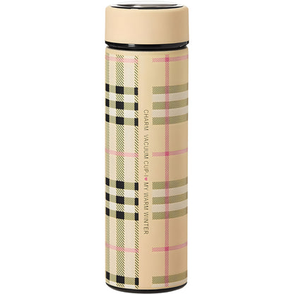 Termo Acero 500ml C/ Pantalla Led Frío/Calor Cafe
