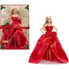 Barbie Signature Holiday 2026 vestido rojo JJX70