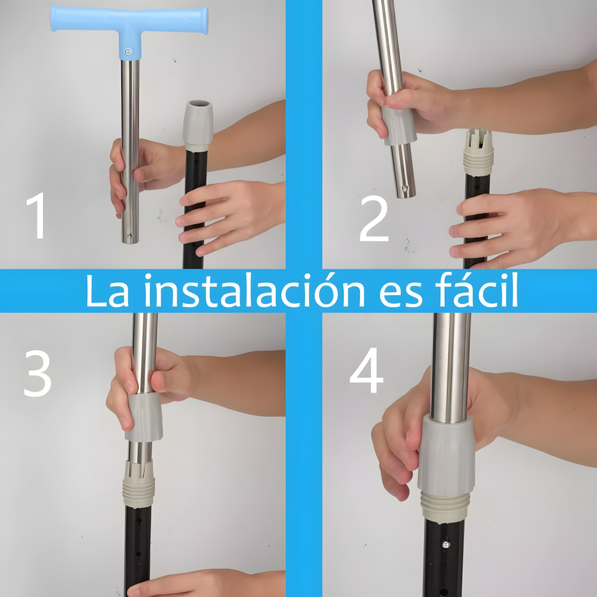 Scooter Monopatín Niños Regulable Luces LED Freno Cafe