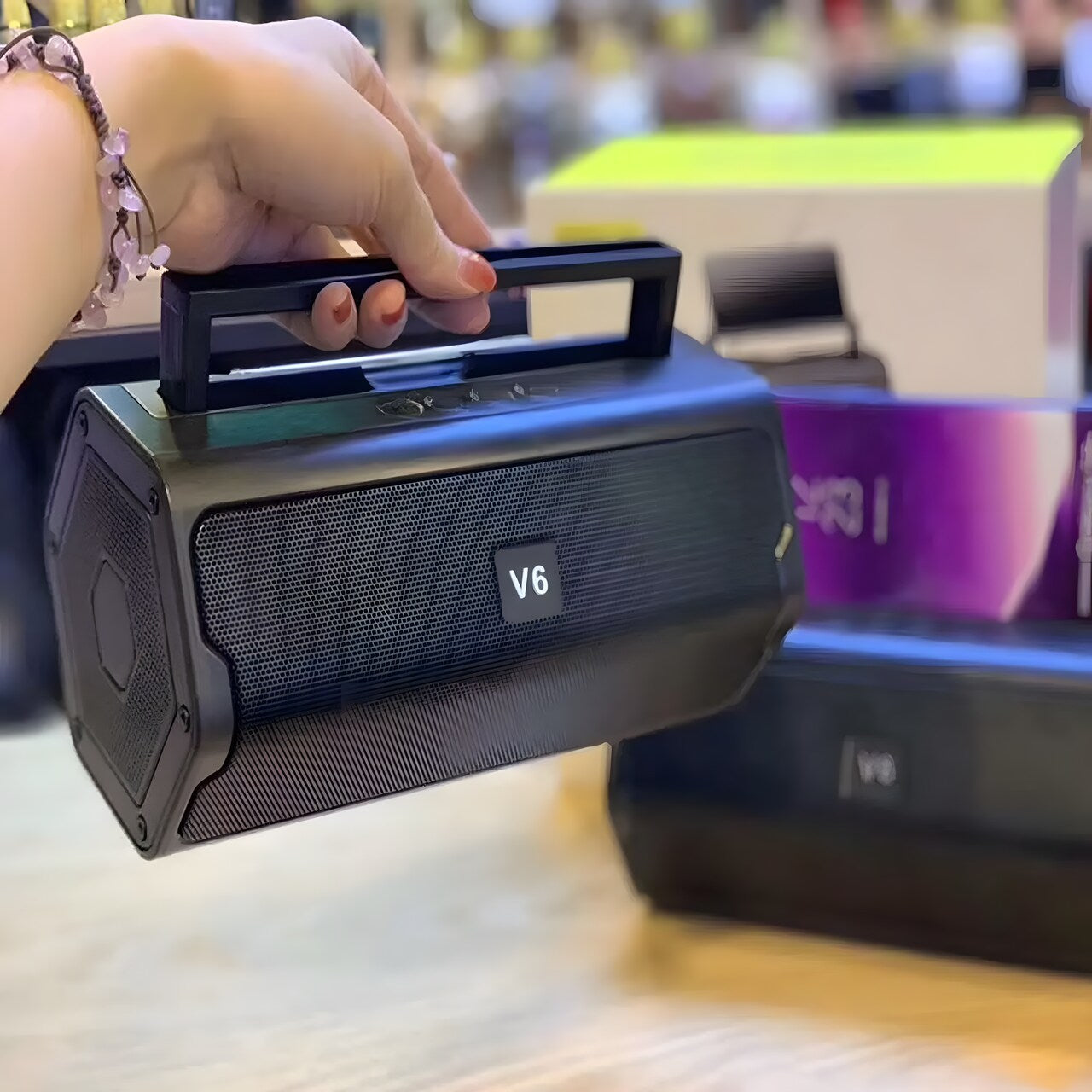 Parlante Portátil Altavoz Bluetooth Sonido Envolvente