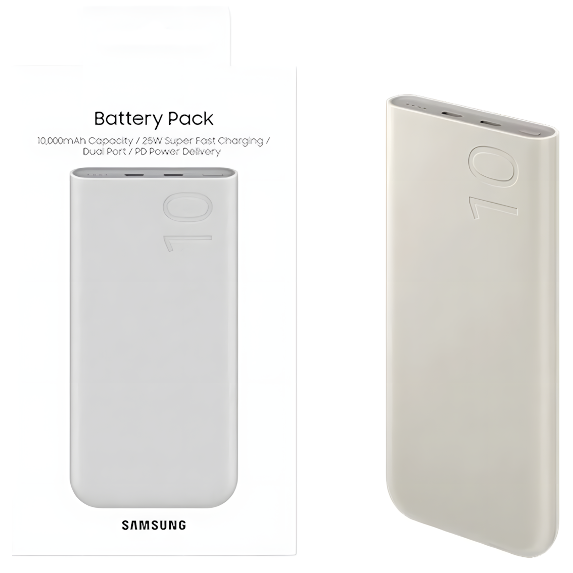 Batería Externa Samsung 10,000mAh Wireless Carga Rápida 25W