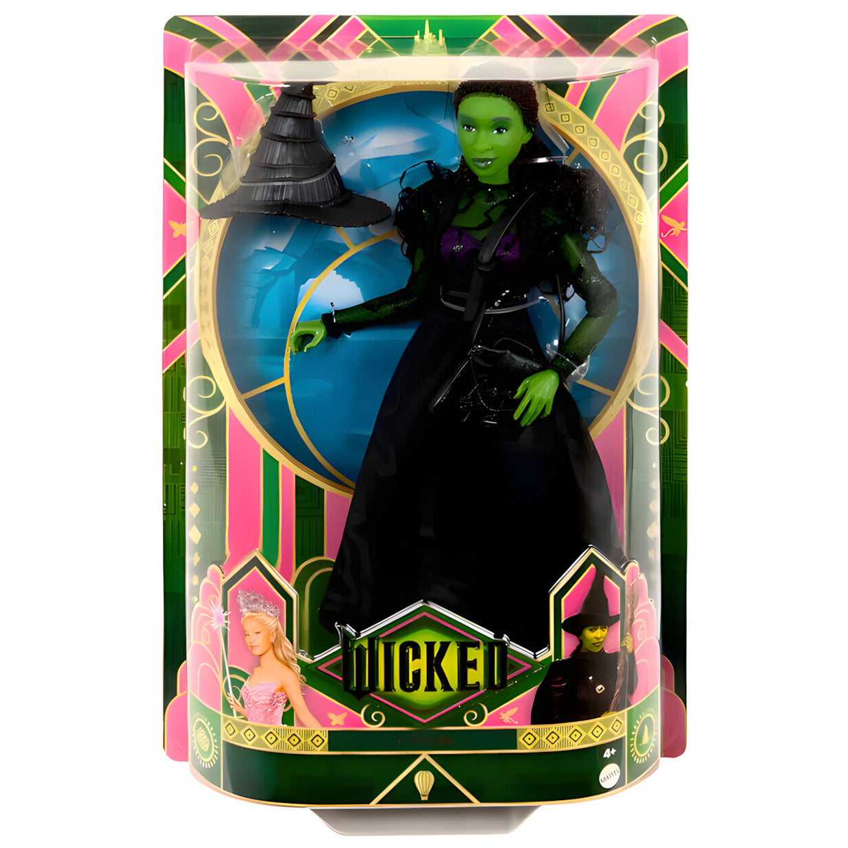 Muñeca Wicked Elphaba Mattel Articulada
