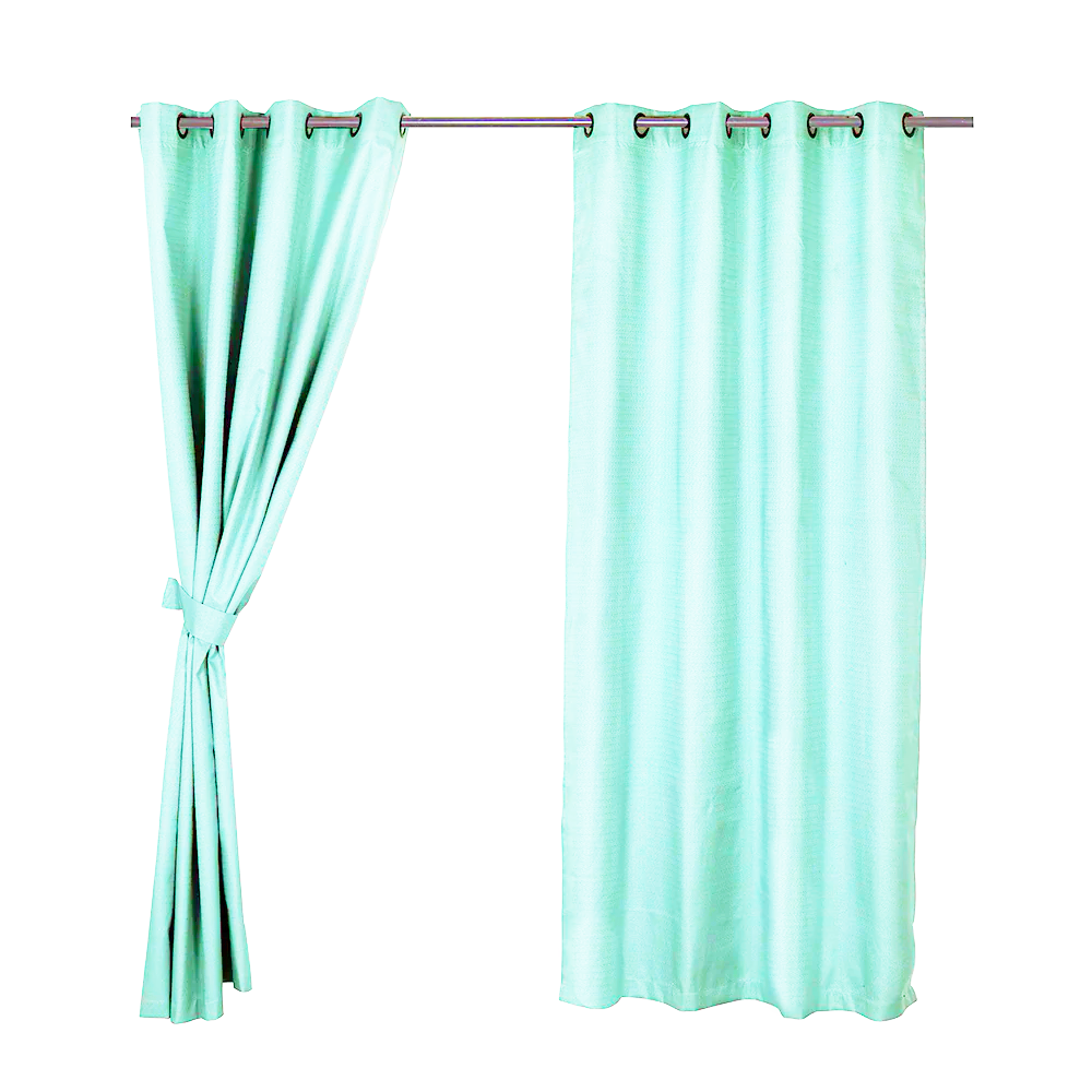 Cortina BlackOut 2 Paños 135x225 cm Celeste Cielo