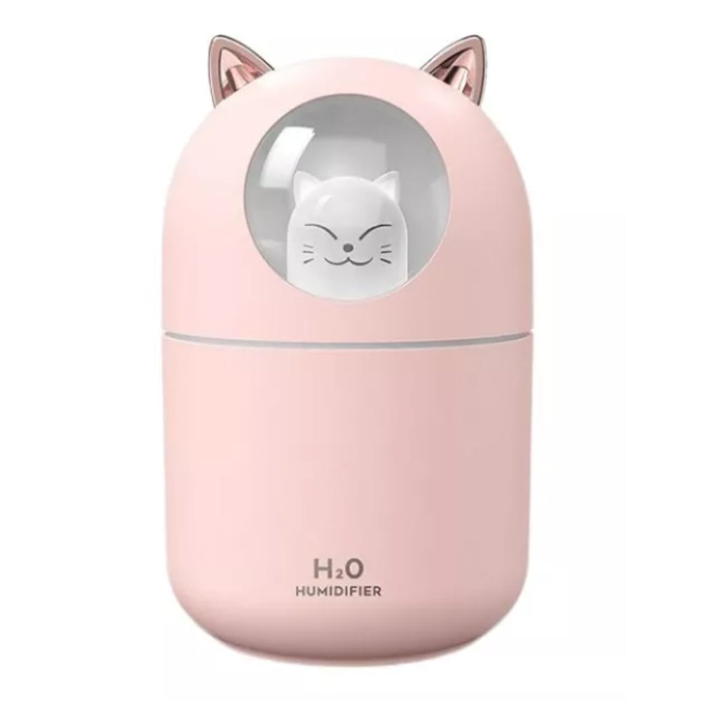 Humidificador Aire Purificador Difusor Gato Encantador H2o