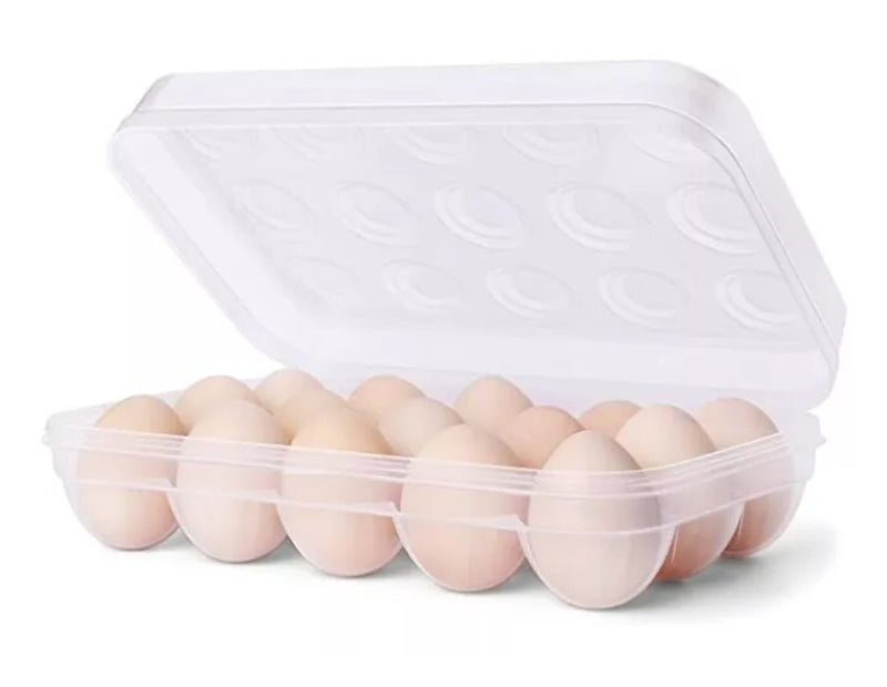 Organizador Huevos Nevera Caja 15 Unidades Apilable | Netzo.cl