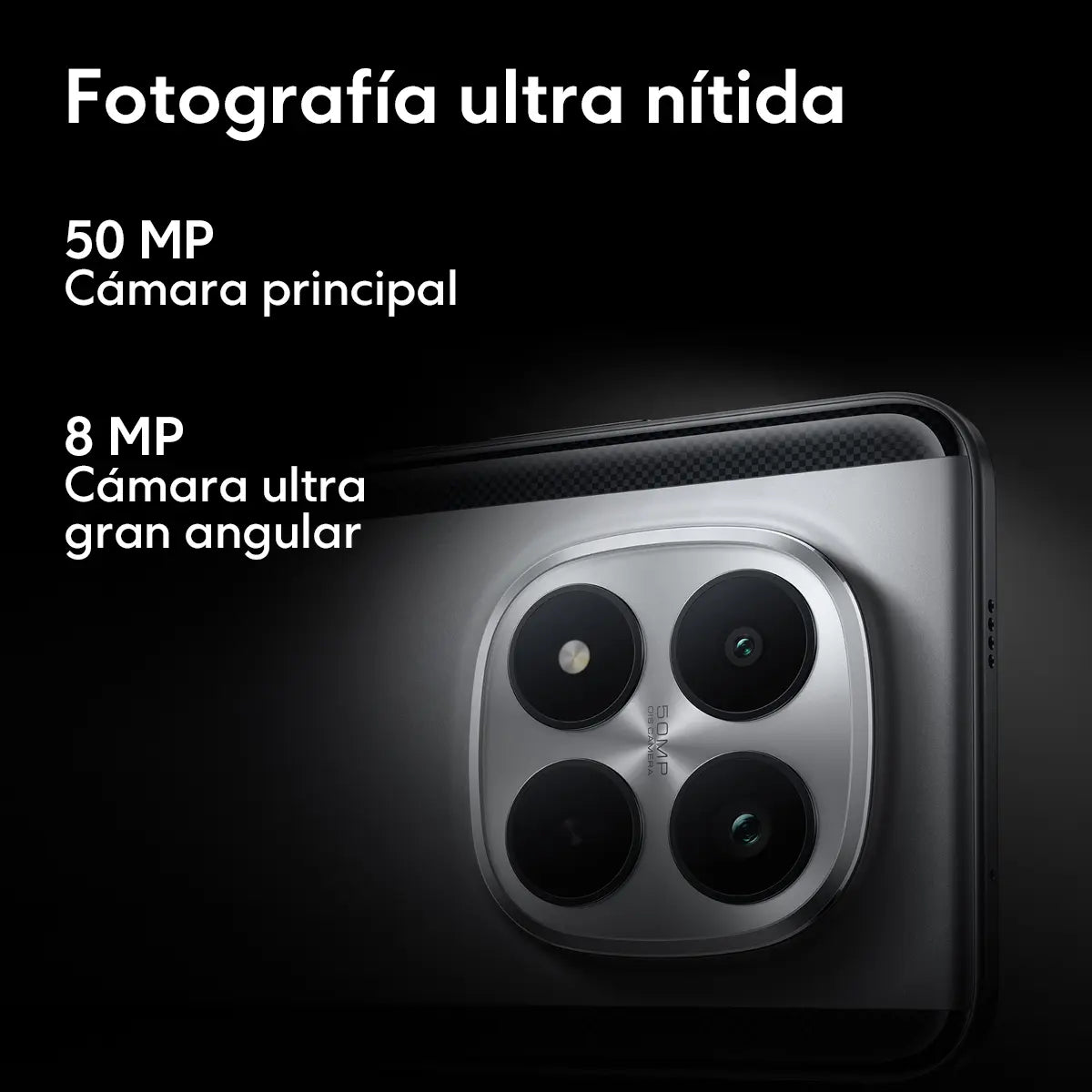 Xiaomi Poco M8 Pro 5G 256GB 8GB RAM Negro 6500mAh