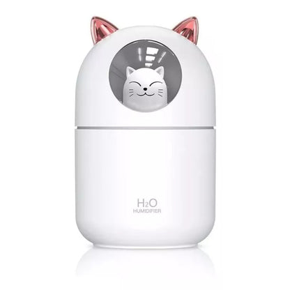 Humidificador Aire Purificador Difusor Gato Encantador H2o