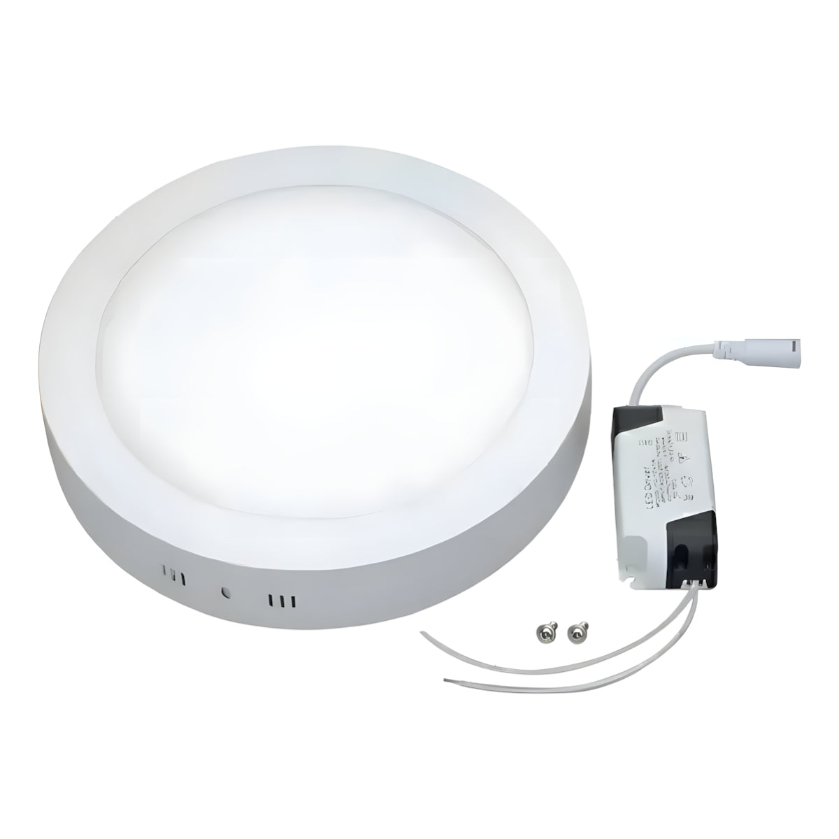 Plafón LED 18W Redondo Sobrepuesto Blanco Frío 250mm | Netzo.cl