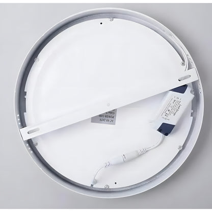 Foco Plafón Panel LED 18W Redondo Sobrepuesto | Blanco Frío 250mm