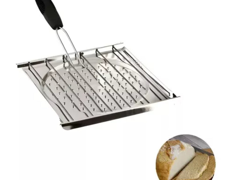 Tostador Manual Cocina Pan Rejilla Cubre Ollas Quemador | Netzo Chile