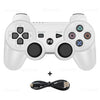 Control Inalámbrico PS3 y PC Bluetooth Blanco | Netzo.cl