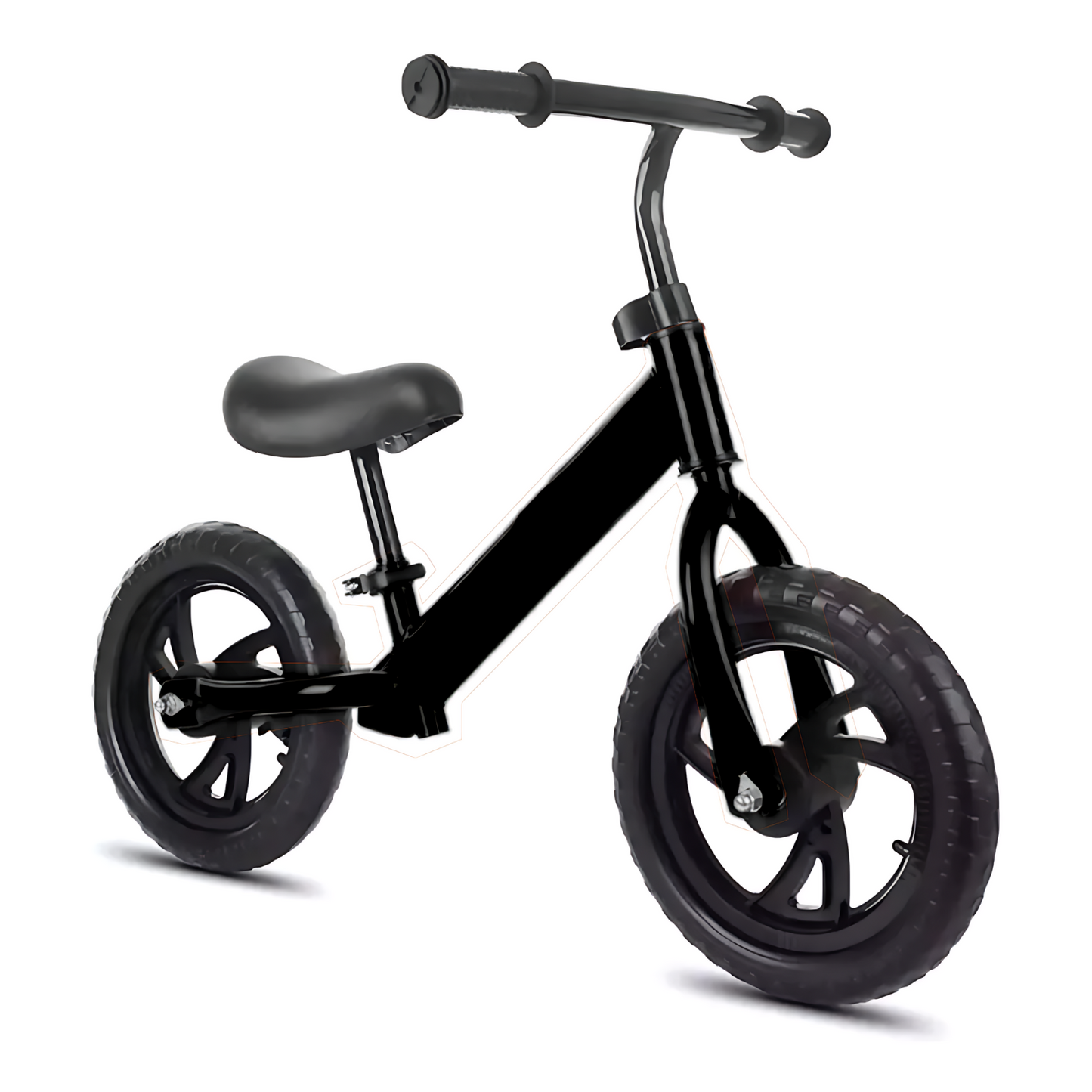 Bicicleta Equilibrio Niños Sin Pedales Aprendizaje Negra