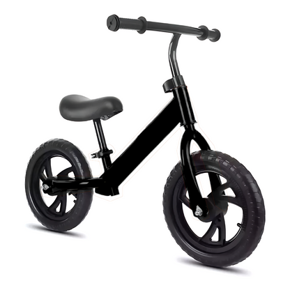 Bicicleta Equilibrio Niños Sin Pedales Aprendizaje Negra