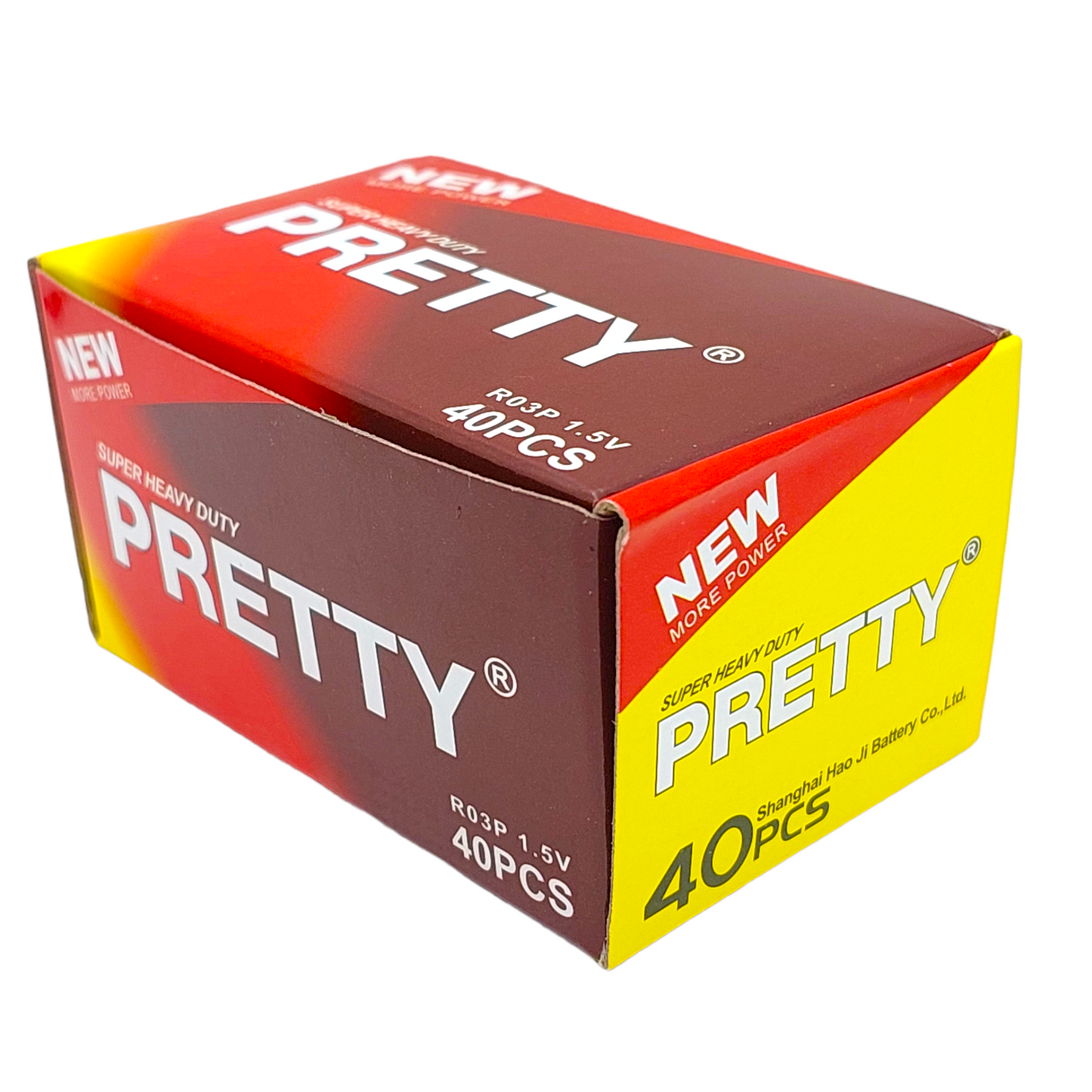 Caja Pack 40 Pilas AAA Triple A 1.5 Volt Alcalina Marca Pretty Multiuso