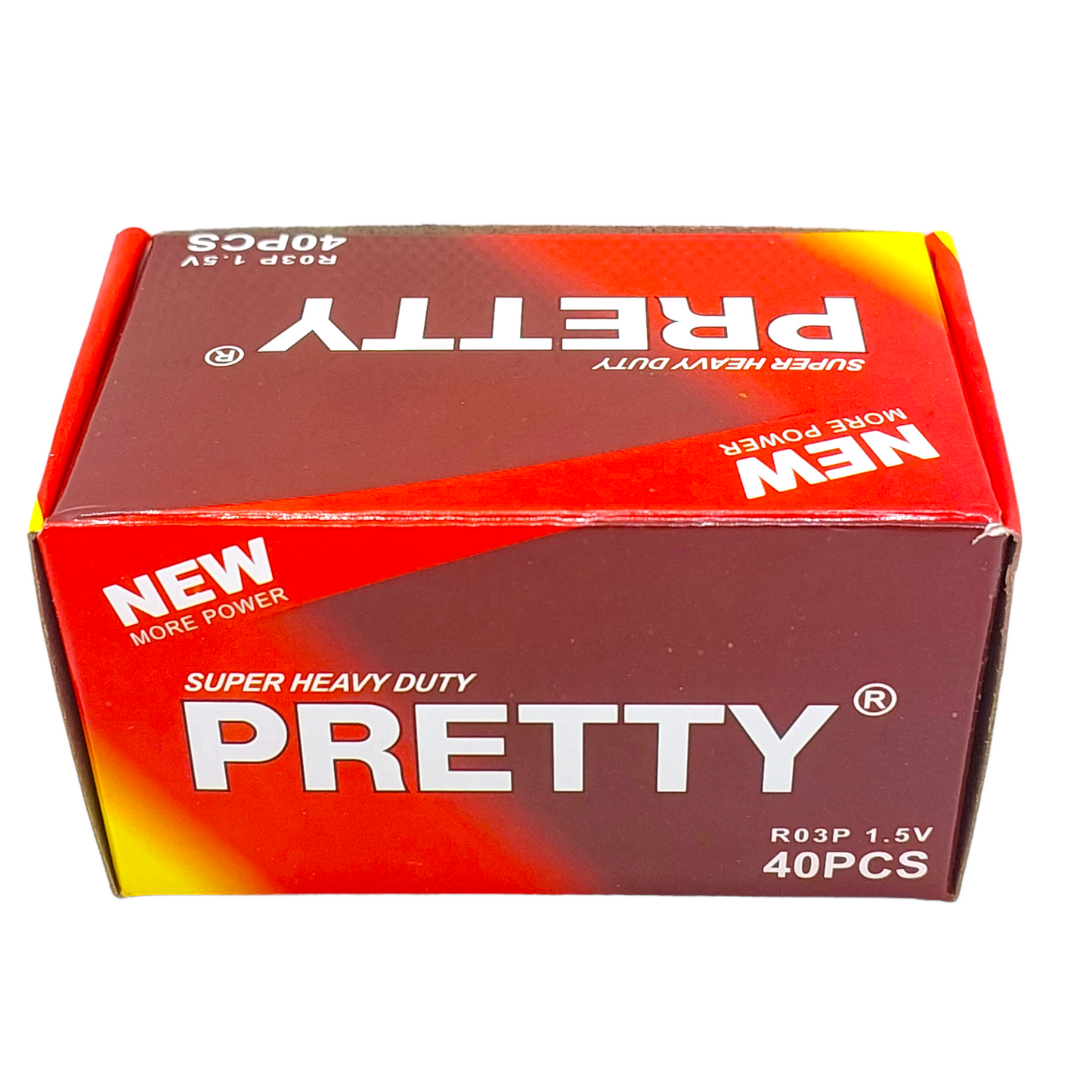 Caja Pack 40 Pilas AAA Triple A 1.5 Volt Alcalina Marca Pretty Multiuso