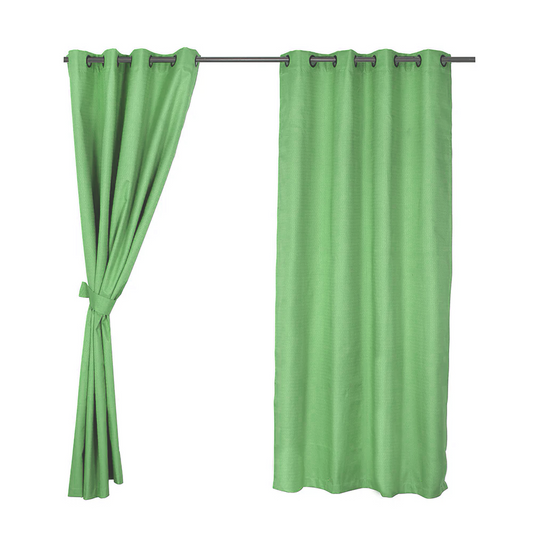 Cortina BlackOut 2 Paños 135x225 cm Verde Agua