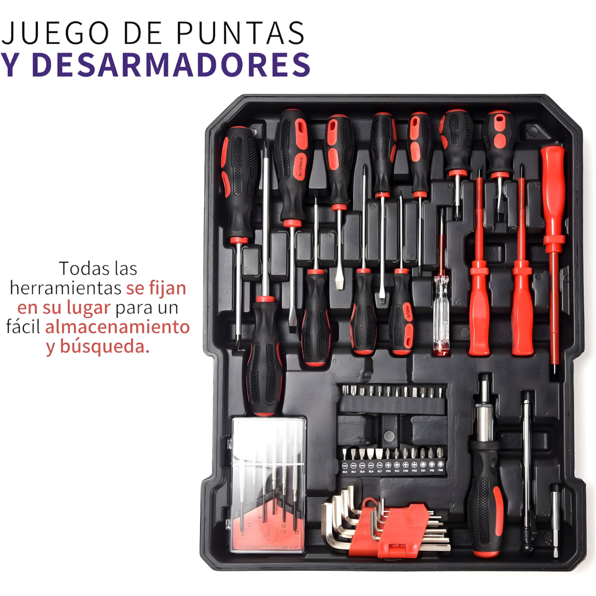 Caja De Herramientas Aluminio 187 Piezas Maleta c/ Ruedas
