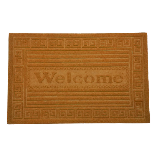 Alfombra Limpiapies Choapino 60x40 Antideslizante Entrada Cafe